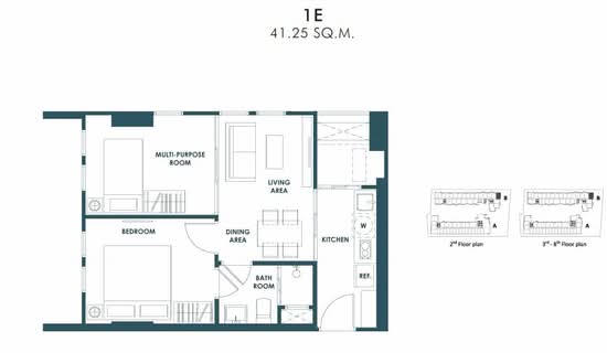The Base Sukhumvit 50 : เดอะ เบส สุขุมวิท 50 - Floor Plan