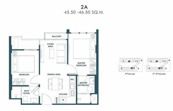 The Base Sukhumvit 50 : เดอะ เบส สุขุมวิท 50 - Floor Plan