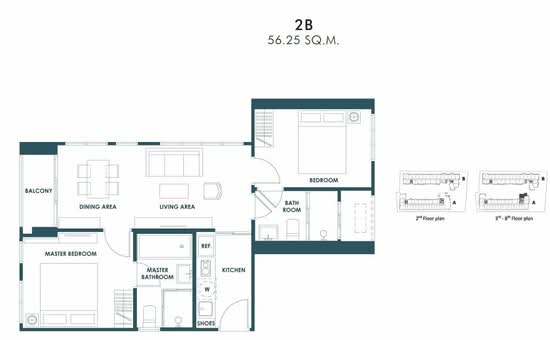 The Base Sukhumvit 50 : เดอะ เบส สุขุมวิท 50 - Floor Plan