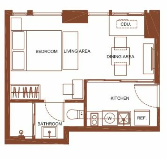 The Base Saphanmai : เดอะ เบส สะพานใหม่ - Floor Plan