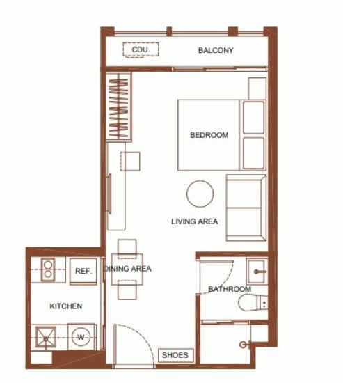 The Base Saphanmai : เดอะ เบส สะพานใหม่ - Floor Plan