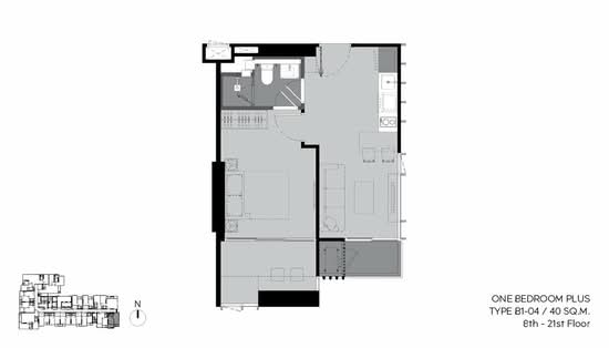 Rhythm Ekkamai Estate - Floor Plan