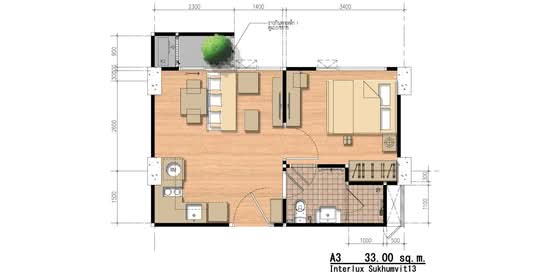 InterLux Premier Sukhumvit 13 - Floor Plan