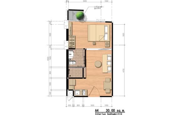 InterLux Premier Sukhumvit 13 - Floor Plan
