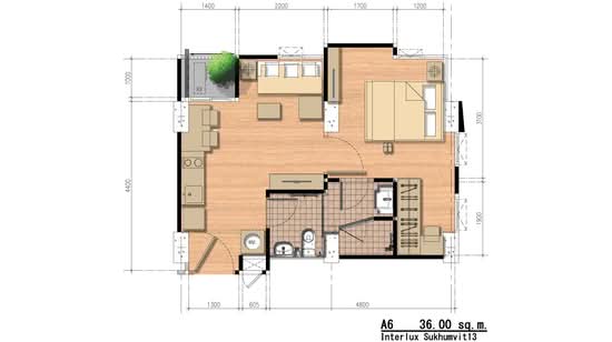 InterLux Premier Sukhumvit 13 - Floor Plan