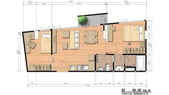 InterLux Premier Sukhumvit 13 - Floor Plan
