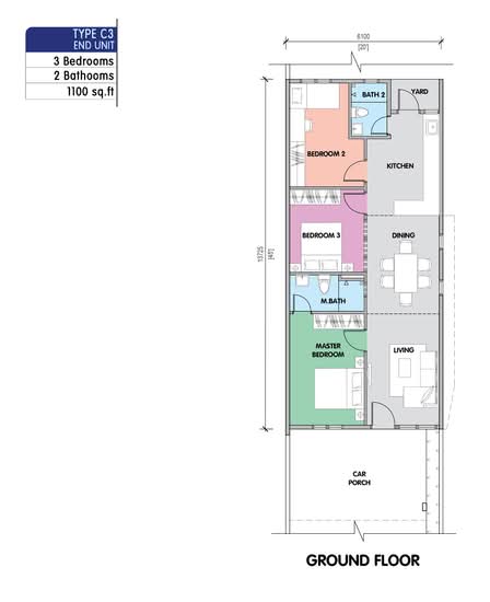 Residensi D'Marina - Floor Plan - iProperty.com.my