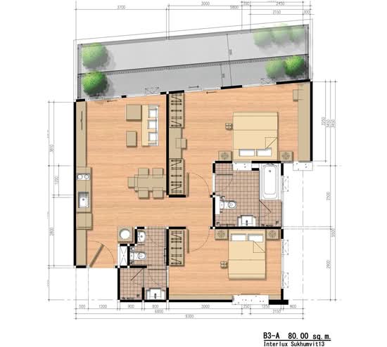 InterLux Premier Sukhumvit 13 - Floor Plan