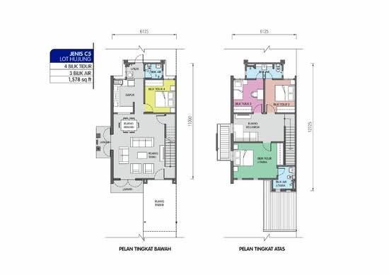 Residensi Woodford Estate - Floor Plan - iProperty.com.my