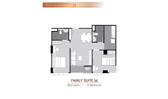 Supalai Prime Rama 9 - Floor Plan