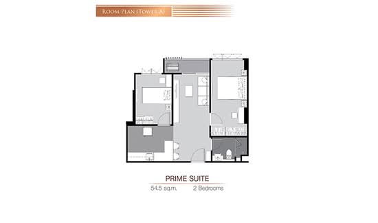 Supalai Prime Rama 9 - Floor Plan