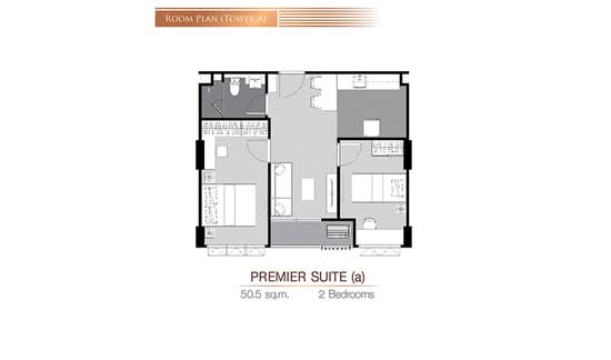 Supalai Prime Rama 9 - Floor Plan