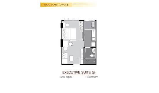 Supalai Prime Rama 9 - Floor Plan