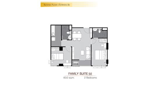 Supalai Prime Rama 9 - Floor Plan