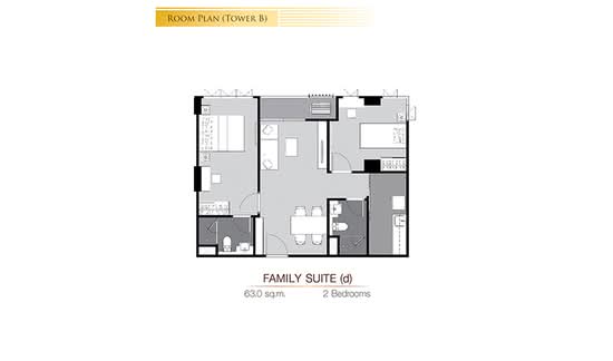 Supalai Prime Rama 9 - Floor Plan