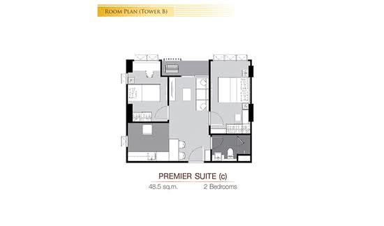Supalai Prime Rama 9 - Floor Plan