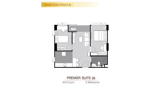 Supalai Prime Rama 9 - Floor Plan