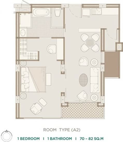 The Private Residence Rajdamri : เดอะ ไพรเวท เรสซิเดนซ์ ราชดำริ - Floor Plan
