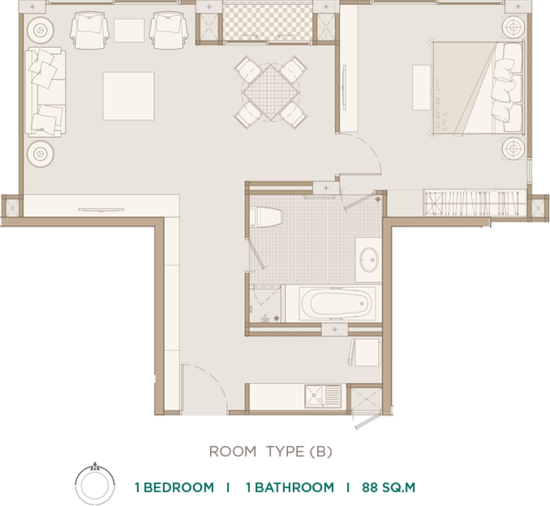 The Private Residence Rajdamri : เดอะ ไพรเวท เรสซิเดนซ์ ราชดำริ - Floor Plan