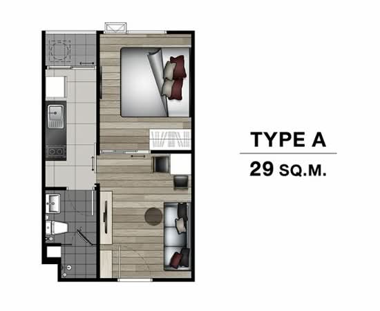 Chewathai Pinklao : ชีวาทัย ปิ่นเกล้า - Floor Plan