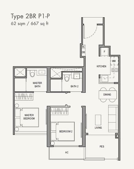 Parc Botannia - Floor Plan