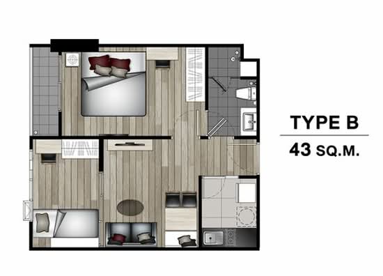 Chewathai Pinklao : ชีวาทัย ปิ่นเกล้า - Floor Plan