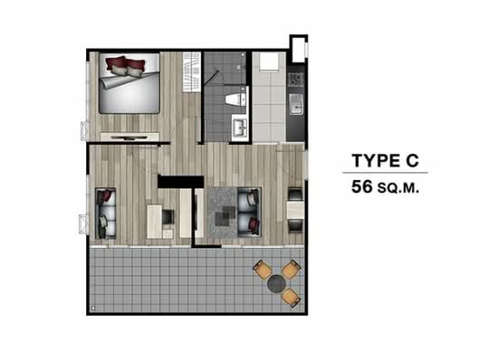 Chewathai Pinklao : ชีวาทัย ปิ่นเกล้า - Floor Plan