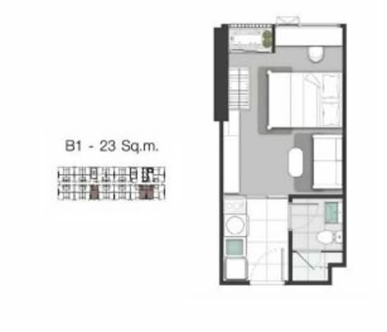 KnightsBridge Sukhumvit-Thepharak - Floor Plan