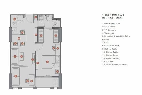 Chapter Chula-Samyan - Floor Plan