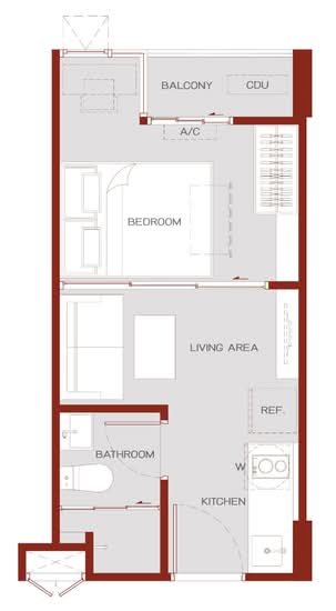 Atmoz Chaengwattana - Floor Plan