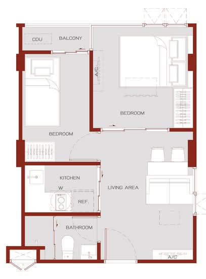 Atmoz Chaengwattana - Floor Plan