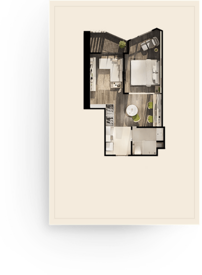 Triple Y Residence Samyan - Floor Plan