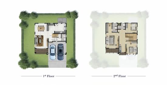 Passorn Bhuddhamonthon Sai 2-Bangwaek - Floor Plan