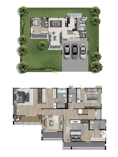 Setthasiri Thawiwatthana - Floor Plan