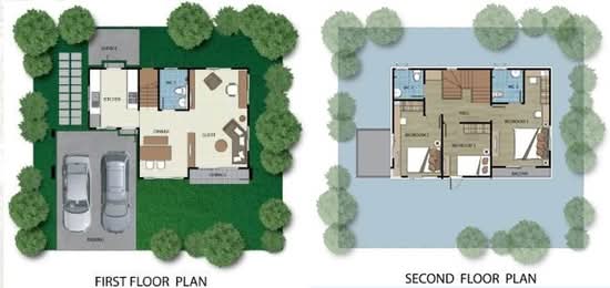 Casa Ville Bangyai : คาซา วิลล์ บางใหญ่ - Floor Plan
