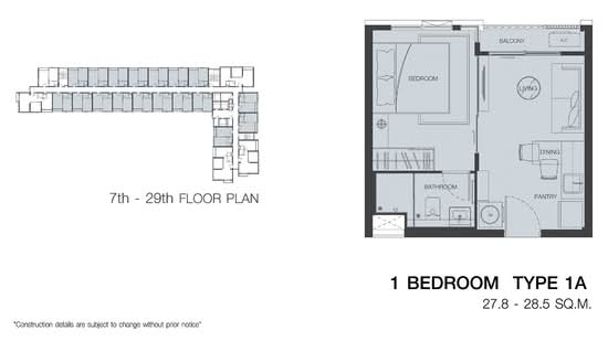 The Key MRT Phetkasem 48 : เดอะ คีย์ MRT เพชรเกษม 48 - Floor Plan