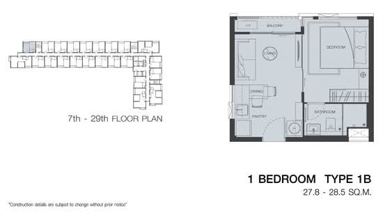 The Key MRT Phetkasem 48 : เดอะ คีย์ MRT เพชรเกษม 48 - Floor Plan
