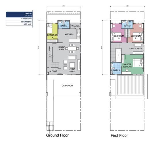 Residensi Kota Tinggi - Floor Plan - iProperty.com.my