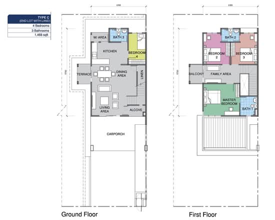 Residensi Kota Tinggi - Floor Plan - iProperty.com.my