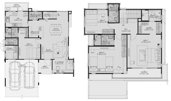 Mantana Westgate : มัณฑนา เวสต์เกต - Floor Plan