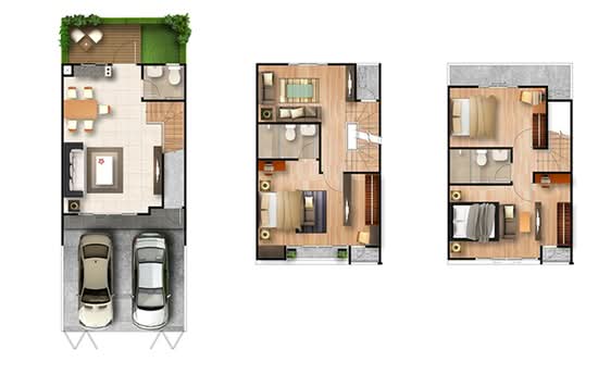 The Connect UP 3 Ladprao 126 - Floor Plan
