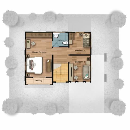 Ban Burirom Rama2-Ekachai : บ้านบุรีรมย์ พระราม 2 เอกชัย - Floor Plan