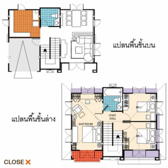 Ban Burirom Rama2-Ekachai : บ้านบุรีรมย์ พระราม 2 เอกชัย - Floor Plan