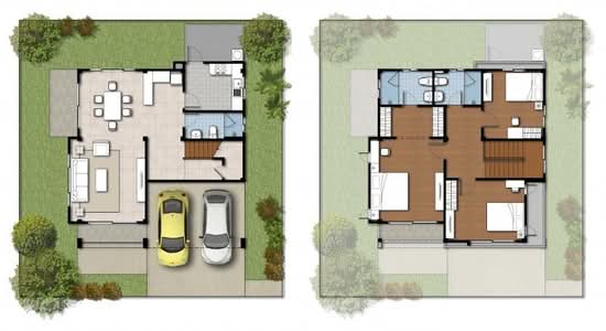 The Best Hathairat-Thairaman : เดอะเบสท์ หทัยราษฎร์-ไทยรามัญ - Floor Plan