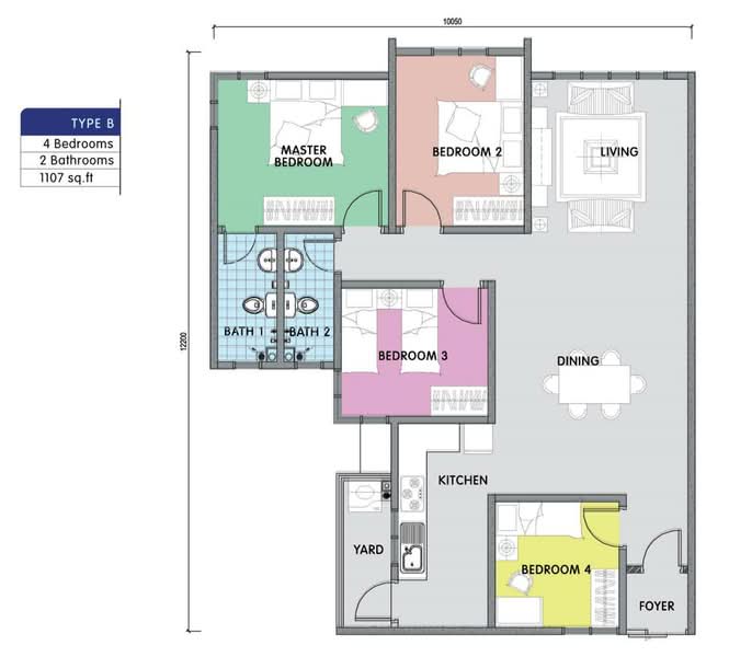 Apartment for Sale at Residensi Bandar Bukit Mahkota (PR1MA @ Bandar Bukit Mahkota) - Rashidah Juremi - PropertyGuru.com.my
