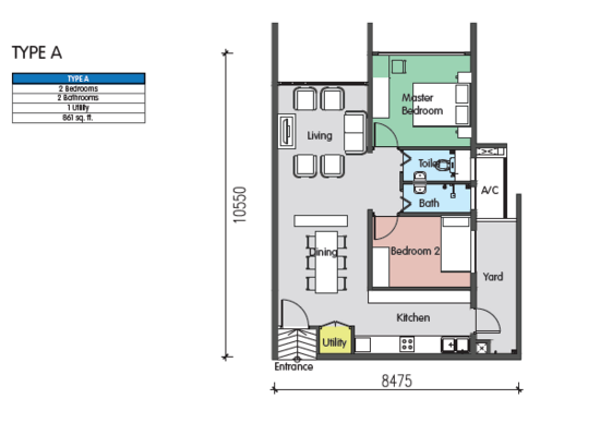 Residensi Seremban Sentral - Floor Plan - iProperty.com.my