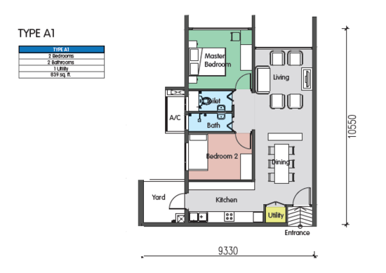 Residensi Seremban Sentral - Floor Plan - iProperty.com.my