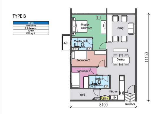 Residensi Seremban Sentral - Floor Plan - iProperty.com.my