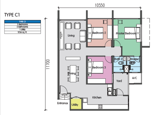 Residensi Seremban Sentral - Floor Plan - iProperty.com.my