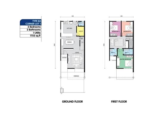 Residensi A'Famosa - Floor Plan - iProperty.com.my